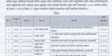 नेपाल प्रहरीका आठ डीएसपीहरु एसपी बढुवामा सिफारिस