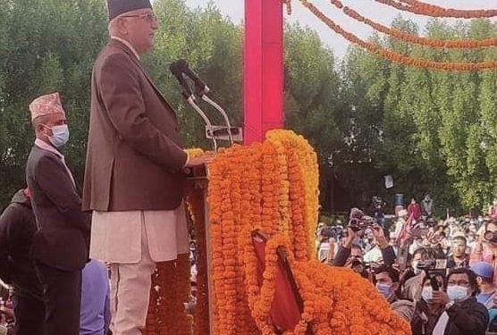 अध्यक्ष ओलीले भने : एमालेसँग एक्लै लड्ने हिम्मत छ ?