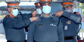 सशस्त्र प्रहरी महानिरीक्षक खनालबाट दज्र्यानी चिन्ह प्रदान