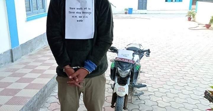 लागुऔषध सहित १ जना पक्राउ