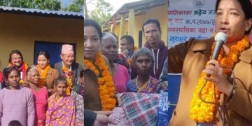 जनताको वाचा पुरा गर्दै मेयर रेनु, नयाँ घर पाएकोमा मुसहर समुदाय हर्षित