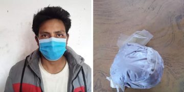 ब्राउन सुगर सहित एक जना पक्राउ