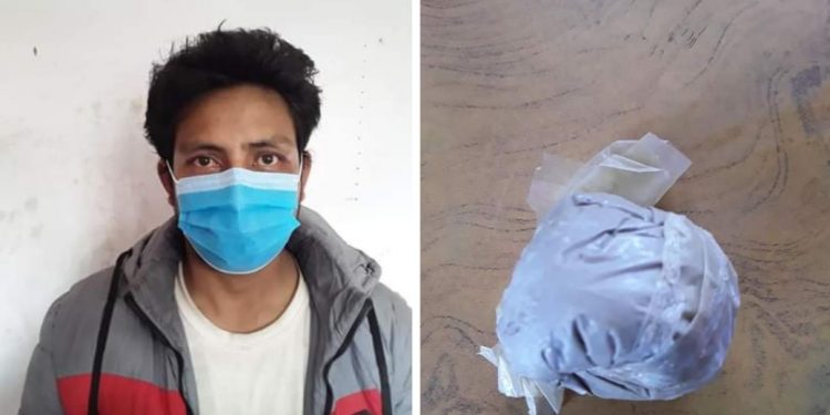 ब्राउन सुगर सहित एक जना पक्राउ