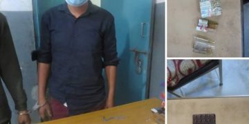 लागुऔषध सहित १ जना पक्राउ