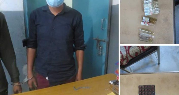लागुऔषध सहित १ जना पक्राउ