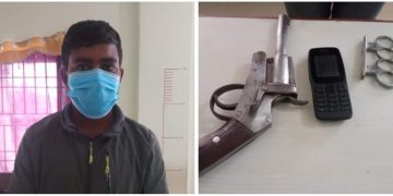 कटुवा पेस्तोल सहित १ जना पक्राउ