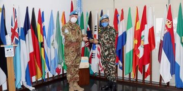 लेबनानमा तैनाथ बर्द बहादुर गण सर्वोत्कृष्ट