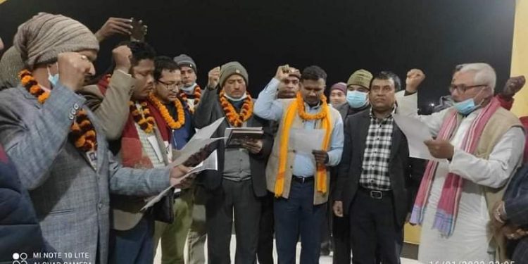 एमाले राैतहट अध्यक्षमा साह चयनकाे घाेषणा तर गिरि पक्षले भन्याे- एकलाैटी कमिटी अवैध हाे