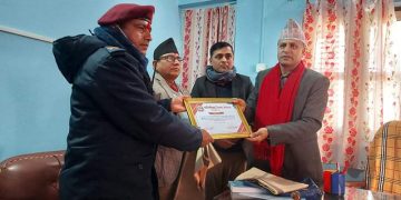जिल्ला अदालतबाट कपिलवस्तु प्रहरी सम्मानित,६ महिनामै समात्यो ५ सय ७७ जना फरार प्रतिवादी