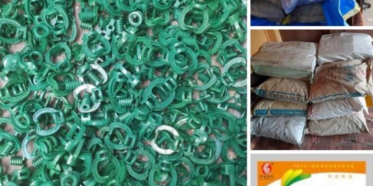 अवैध औषधी तथा क्लिप बरामद