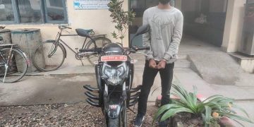 मोटरसाइकल चोरीको आरोपमा एकजना पक्राउ