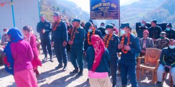 म्याग्दीको चिमखोलामा प्रहरी पोष्ट स्थापना