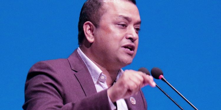 ओलीले ल्याएको प्रस्ताव हो,रावलले ओलीलाई राष्ट्रघाती भन्न हिम्मत गर्नुपर्छ : महामन्त्री थापा