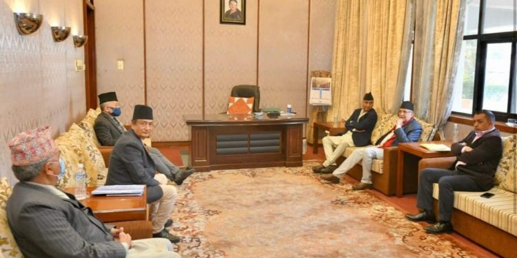 एमसिसी पास गर्ने विषयमा कांग्रेस र एमालेबीच छलफल सकारात्मक