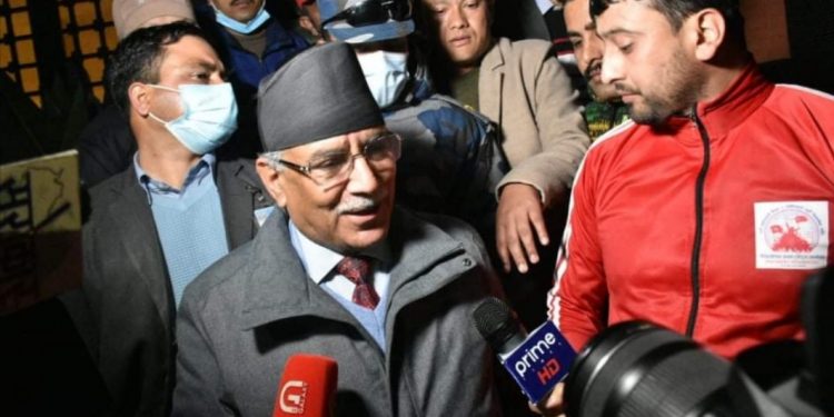 एमसीसी र संसद खुलाउने विषयमा एमालेसँग छलफल भयो : प्रचण्ड