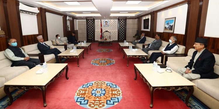 एमसीसीमा सहमति नजुटेपछि पाँच दलिय गठबन्धन धरापमा