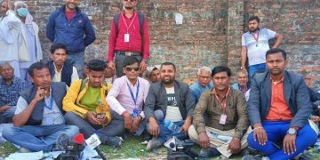 सिरहामा कांग्रेस निर्वाचनको रिपोर्टिङ गर्न पत्रकारलाई रोक
