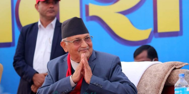 चुनावी चटारोमा अध्यक्ष ओली