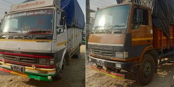 भन्सार छलेको दुई वटा मालबाहक ट्रक सशस्त्रको नियन्त्रणमा