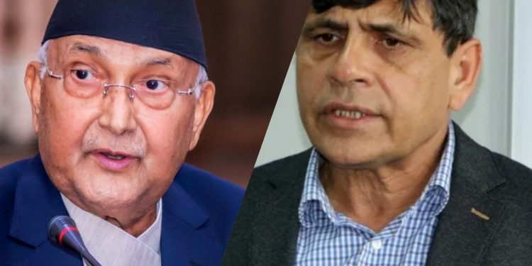 भुसाललाई ओलीले भने, ‘वाम भन्ने चिज नै छैन, के को एकता ?’