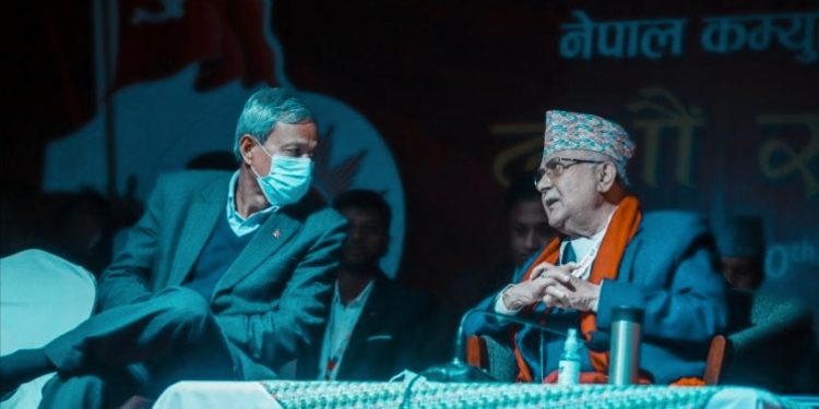 भीम रावलले आफूलाई हीरो देखाउन खोजेको अध्यक्ष ओलीको टिप्पणी