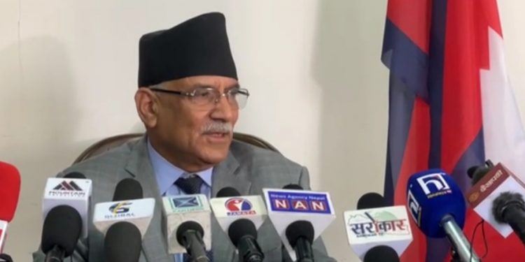 नेपाली काँग्रेसको बोलीप्रति प्रचण्ड रुष्ट