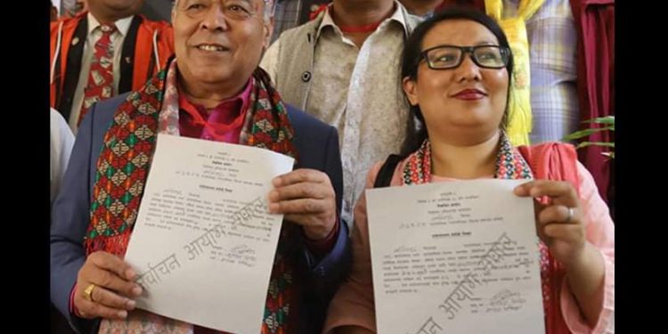 ललितपुर महानगरमा एमालेका उम्मेदवार मञ्जलीविरुद्ध उजुरी दर्ता