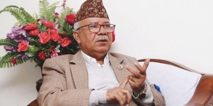 माधवद्वारा गठबन्धन छाड्ने चेतावनी