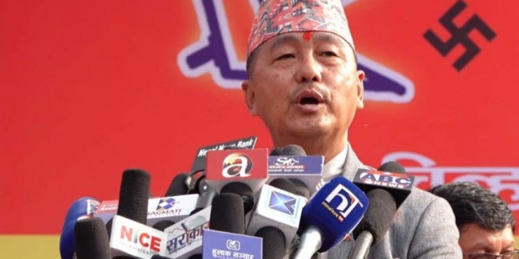 राजेन्द्र लिङ्देनको आरोप : देश कांग्रेस, एमाले र माओवादी गठबन्धनको शिकार भयो