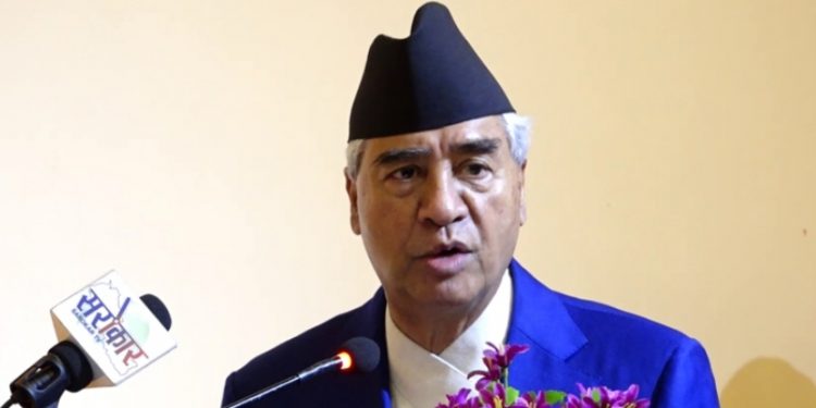 साझा लक्ष्यलाई प्राप्त गर्न सबै नेपालीबीच एकता हुन आवश्यक : प्रधानमन्त्री देउवा