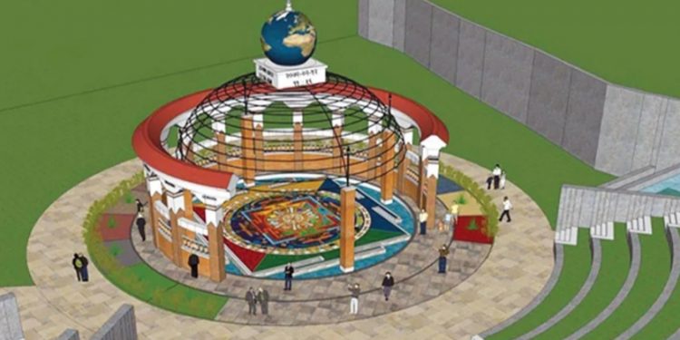 भूकम्प स्मृति स्तम्भ निर्माण यसै वर्ष