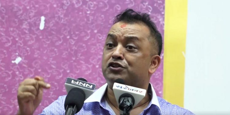 स्वतन्त्र ढंगले उम्मेदवारी दिएका पार्टीका नेता-कार्यकर्तालाई फिर्ता लिन महामन्त्री थापाको आग्रह