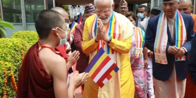 नेपाल आउँदा राजनीतिक भ्रमणभन्दा पनि आध्यत्मिक भ्रमणको अनुभूति हुन्छ : प्रधानमन्त्री मोदी