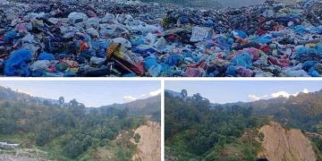 बधाई ज्ञापन र्यालीलगत्तै बालेन पुगे फोहोर थुप्रिएको बञ्चरेडाँडा