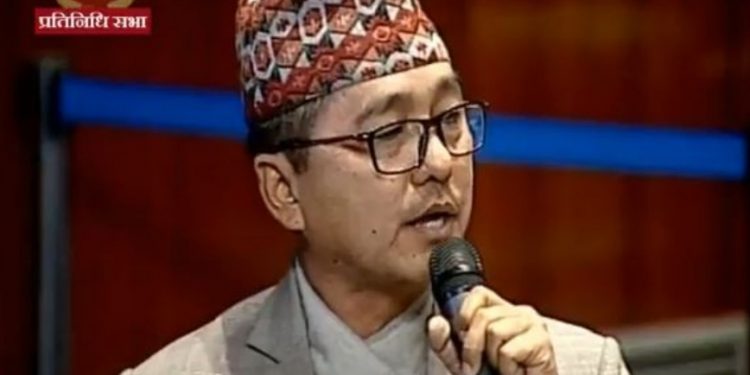 सरकारले ल्याएको नीति तथा कार्यक्रम मन्त्री र सत्तापक्षका सांसदको चुनावलक्षित कार्यक्रम मात्रै : सांसद लिङ्देन