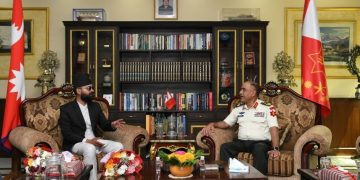 पदभार ग्रहण गरेलगत्तै बालेन साहले जंगी अड्डा पुगेर भेटे प्रधानसेनापति शर्मा