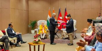 भारत – नेपालबीच पाँचवटा समझदारीपत्रमा हस्ताक्षर