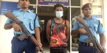 पश्चिम नवलपरासी अदालतमा गोली चलाउने युवक पक्राउ