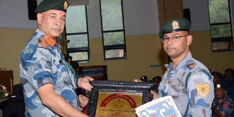 सशस्त्र प्रहरी महानिरीक्षक अर्यालबाट प्रथम समादेशक कार्यशाला गोष्ठीको समापन