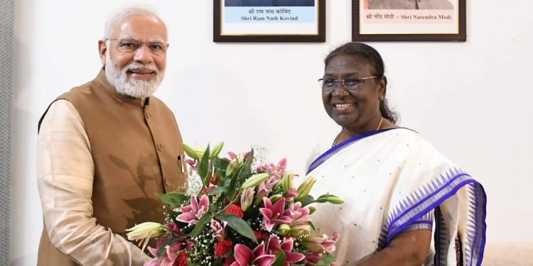 द्रौपदी मुर्मू भारतको राष्ट्रपतिमा निर्वाचित, सर्वोच्च पदमा पुग्ने पहिलो आदिवासी महिला