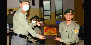 सशस्त्रको प्रशासनिक तालिममा डीएसपी जगतसिंह डागा सर्वप्रथम