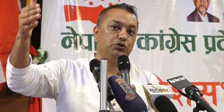 प्रदेश सरकार सफल हुन नसकेको महामन्त्री थापाको दाबी