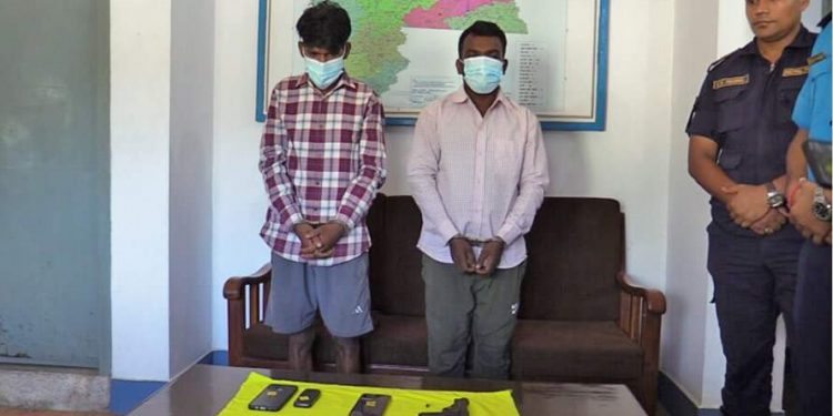 गोली प्रहार गरेर फरार २ जना पेस्तोलसहित पक्राउ
