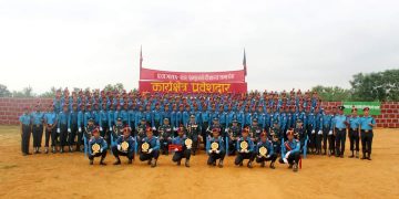 प्रहरी जवान आधारभूत तालिमका ५ हजार १ सय ३१ जना प्रहरी जवान दीक्षित