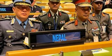 आईजिपीद्वय सिंह र अर्याल तेस्रो संयुक्त राष्ट्रसङ्घका प्रहरी प्रमुखको सम्मेलनमा सहभागी हुनुहुँदै
