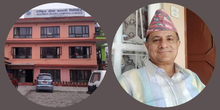 राष्ट्रिय बीमा कम्पनीको प्रमुख कार्यकारी अधिकृतमा शेखर बराल