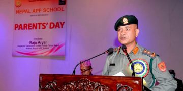 एपीएफ स्कुललाई सातवटै प्रदेशमा स्थापना गर्ने लक्ष्य छ : सशस्त्र महानिरीक्षक अर्याल
