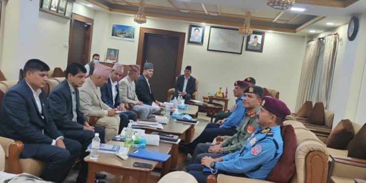 चिनियाँ जनकंग्रेस अध्यक्ष लीकाे सुरक्षामा कुनै कमी हुन नदिन गृहमन्त्री खाणको निर्देशन