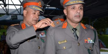अतिरिक्त महानिरीक्षकमा बढुवा भएका दाहाललाई दज्र्यानी चिन्ह