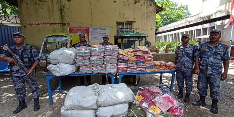 सशस्त्र प्रहरीद्वारा दुई महिनामा डेढ करोडको सामान बरामद